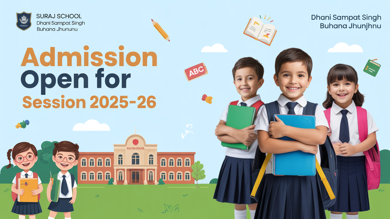 Suraj School Dhani Sampat Singh Buhana Jhunjhunu Hero Slider - 1