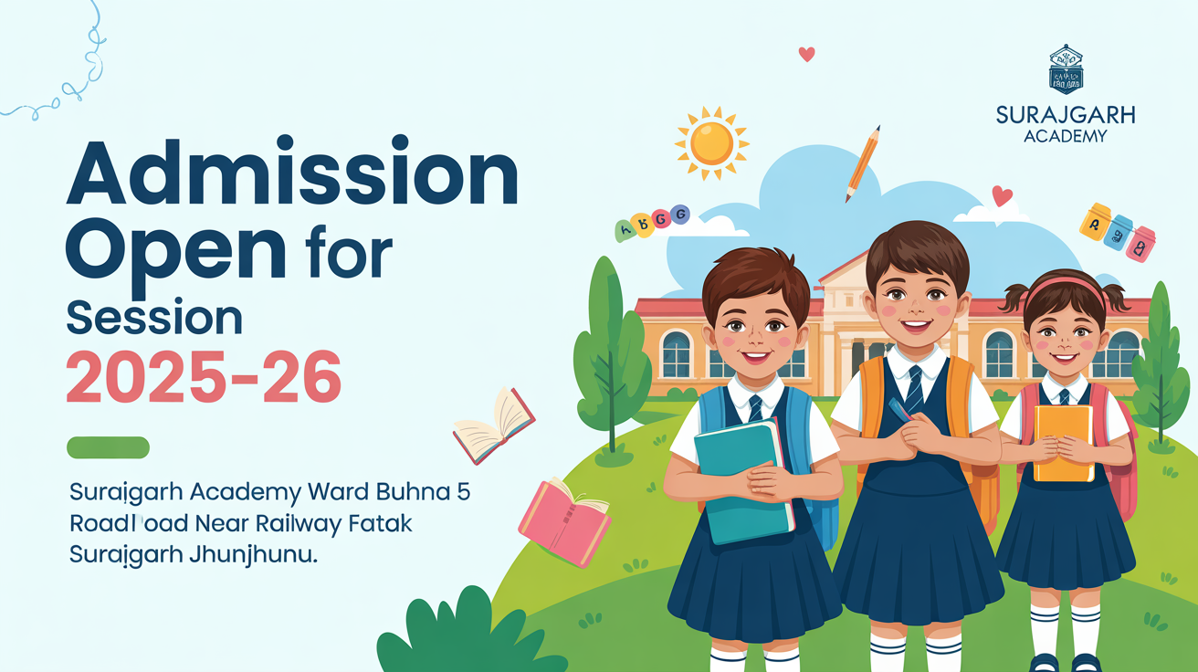 Surajgarh Academy Ward No. 5 Buhana Road Near Railway Fatak Surajgarh Jhunjhunu Hero Slider - 1