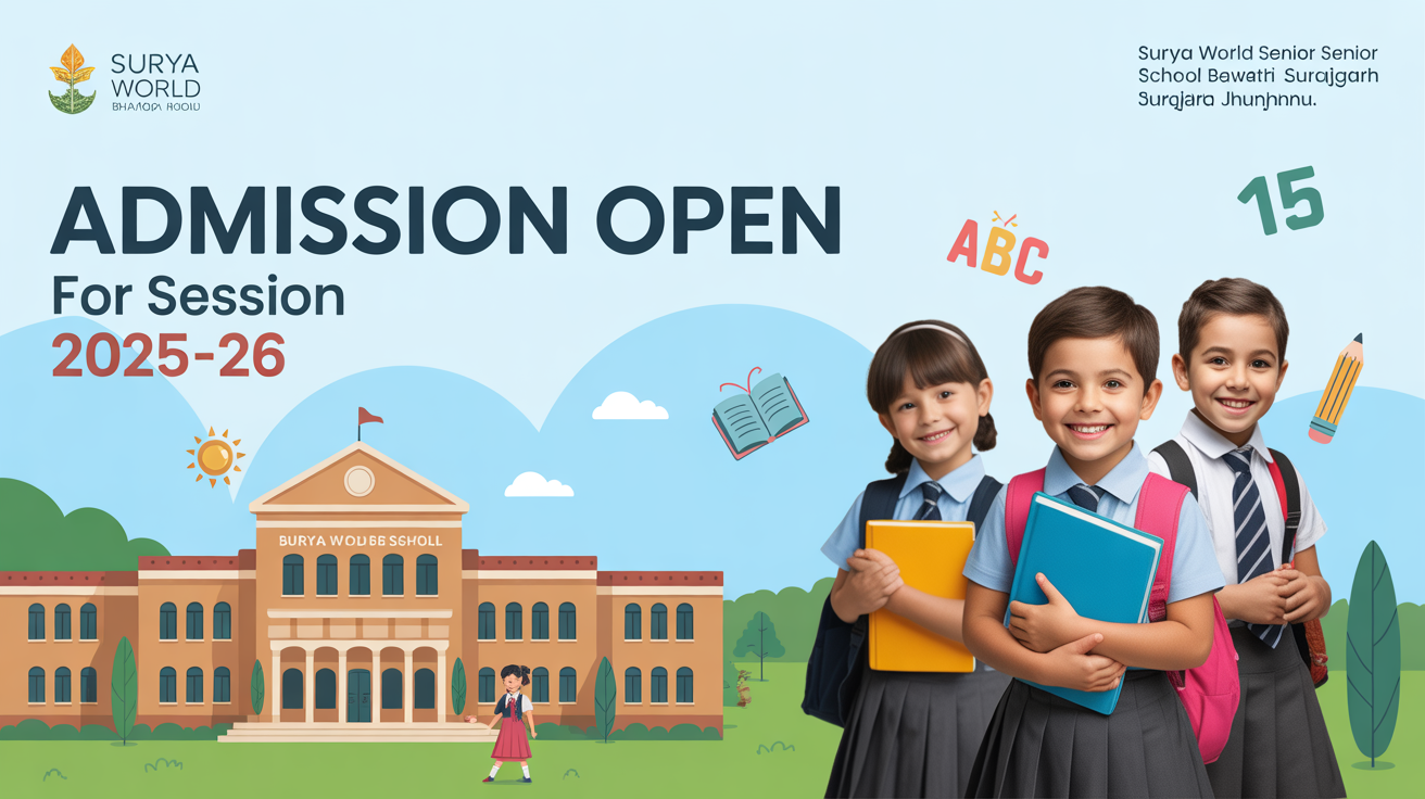 Surya World Senior Secondary School Bhawathari Surajgarh Jhunjhunu Hero Slider - 1