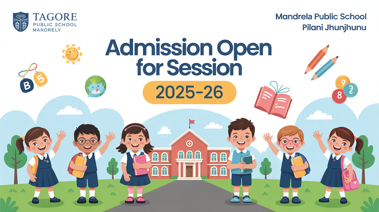 Tagore Public School Mandrella Pilani Jhunjhunu Hero Slider - 1