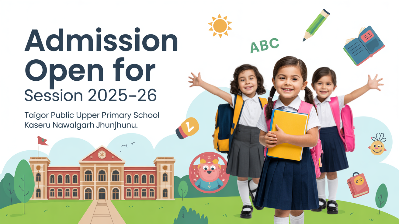 Taigor Public Upper Primary School Kaseru Nawalgarh Jhunjhunu