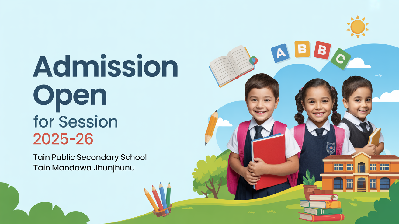 Tain Public Secondary School Tain Mandawa Jhunjhunu Hero Slider - 1