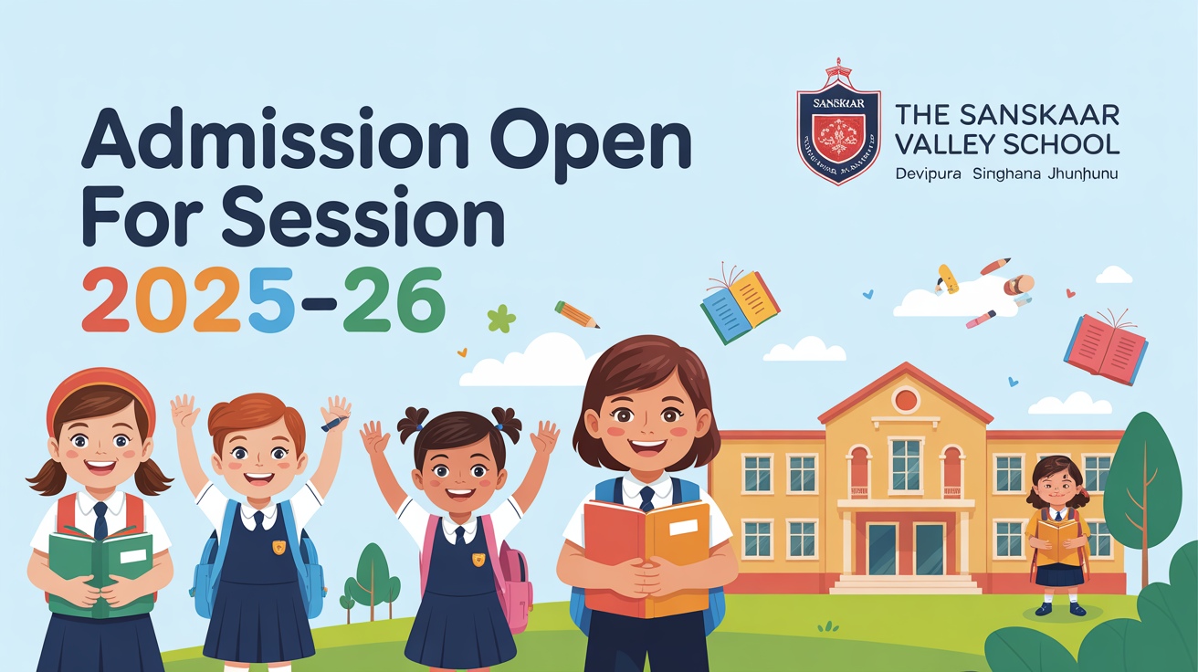 The Sanskaar Valley School Devipura Singhana Jhunjhunu Hero Slider - 1