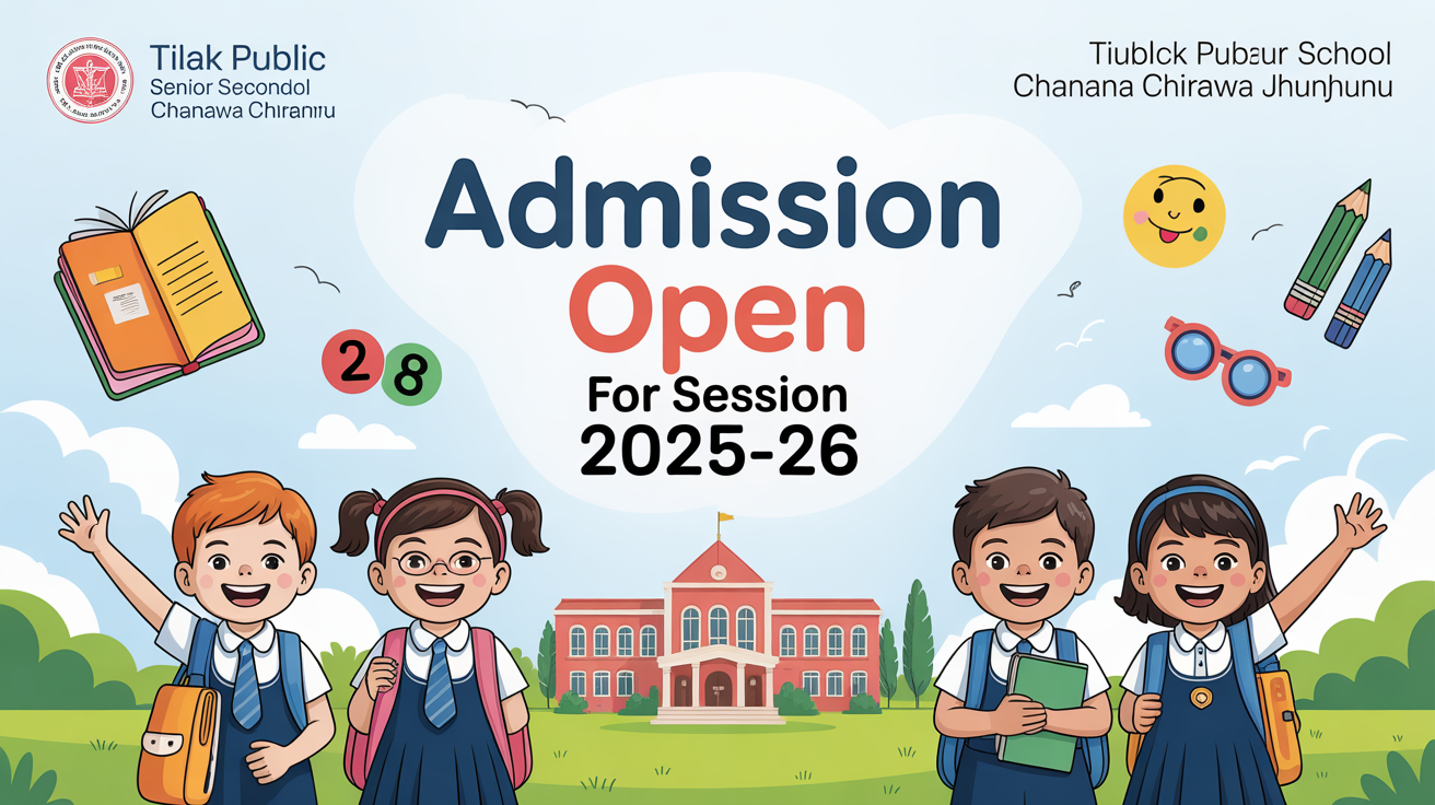 Tilak Public Senior Secondary School Chanana Chirawa Jhunjhunu Hero Slider - 1