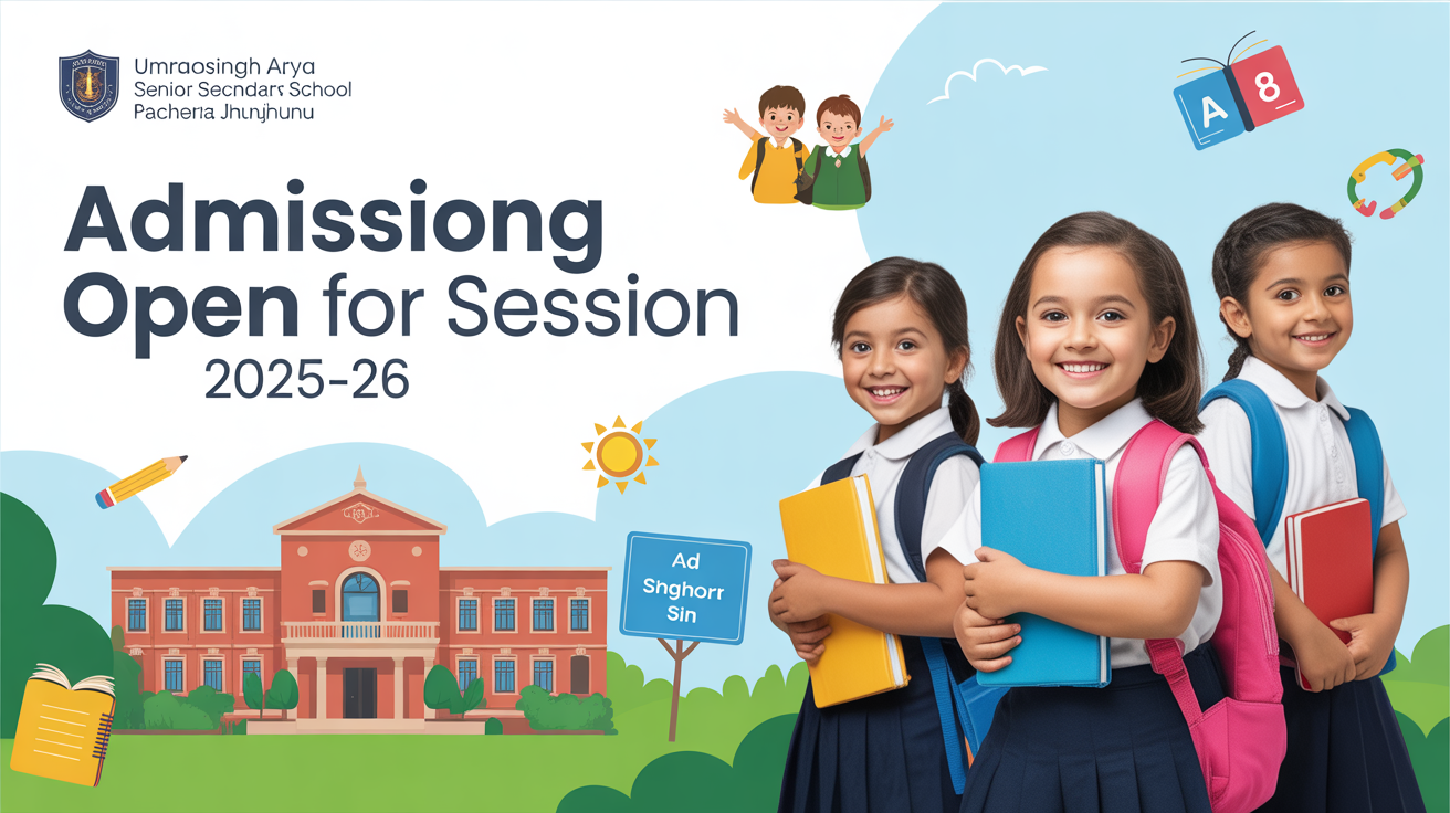 Umraosingh Arya Senior Secondary School Pacheri Singhana Jhunjhunu Hero Slider - 1