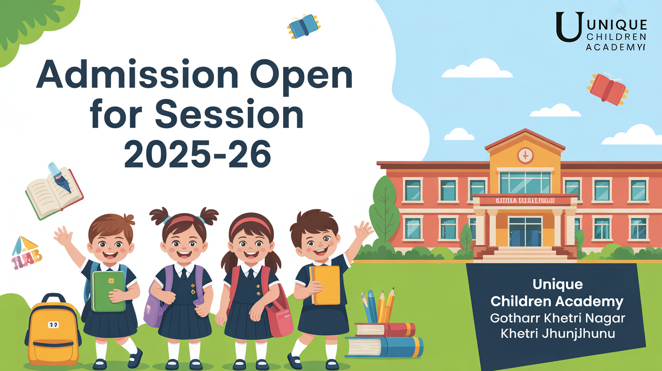 Unique Children Academy Gothara Khetri Nagar Khetri Jhunjhunu Hero Slider - 1