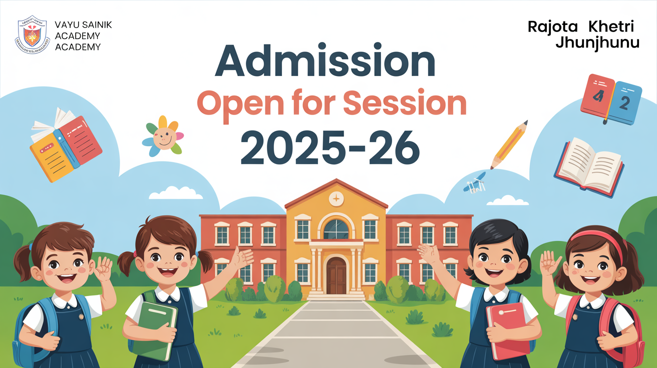 Vayu Sainik Academy Rajota Khetri Jhunjhunu Hero Slider - 1