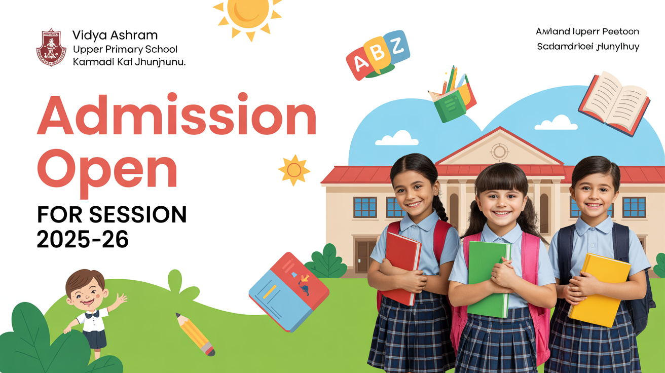 Vidya Ashram Upper Primary School Karmadi Khetri Jhunjhunu Hero Slider - 1