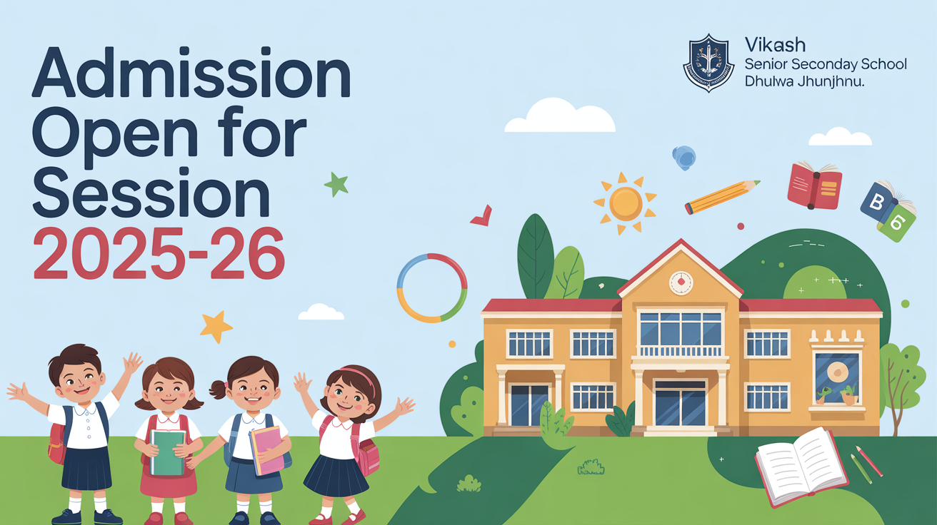 Vikash Senior Secondary School Dhulwa Buhana Jhunjhunu Hero Slider - 1