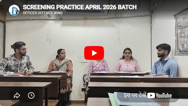 Officer Defence Wing Chandigarh Feature Video Thumb
