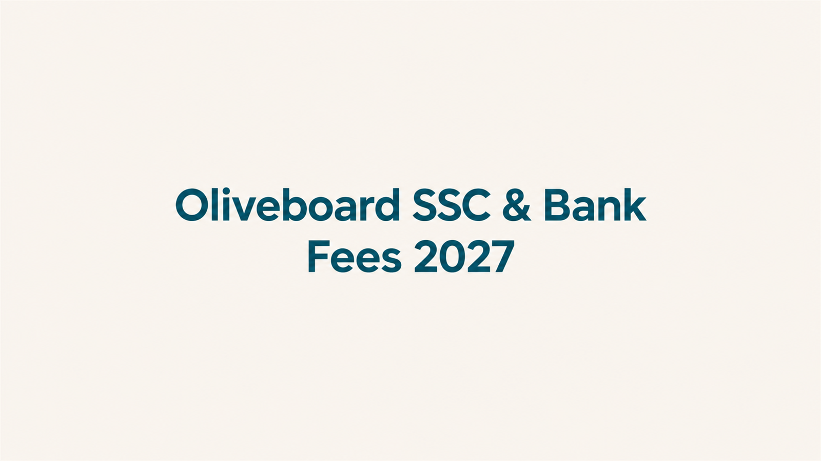 Oliveboard SSC & Bank Fees 2027: Fee Structure, Batch Timings, Results & Reviews