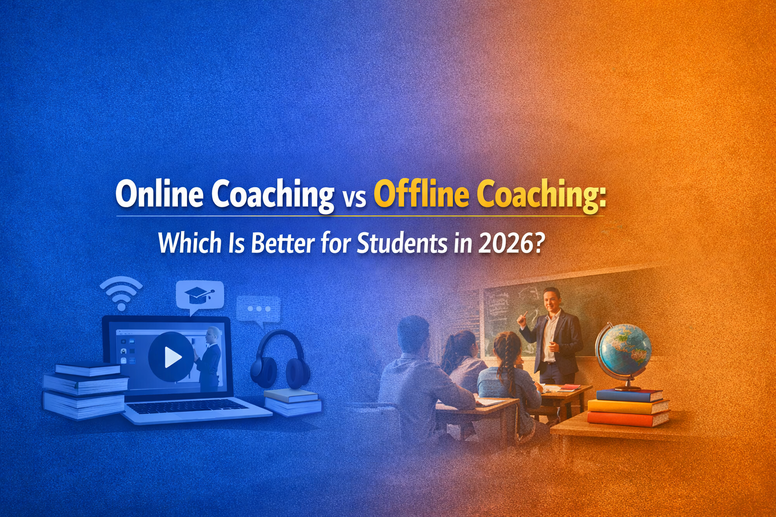 Online vs Offline Coaching 2026 - Which Is Better for JEE, NEET Students?