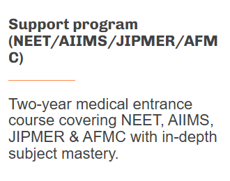 NEET Integrated Program - offered by PACE Academy Amravati