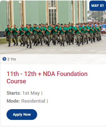 11th - 12th + NDA Foundation Course - offered by Patro Pune Defence Academy Pune  