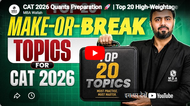 Physics Wallah CAT Online Coaching Feature Video Thumb