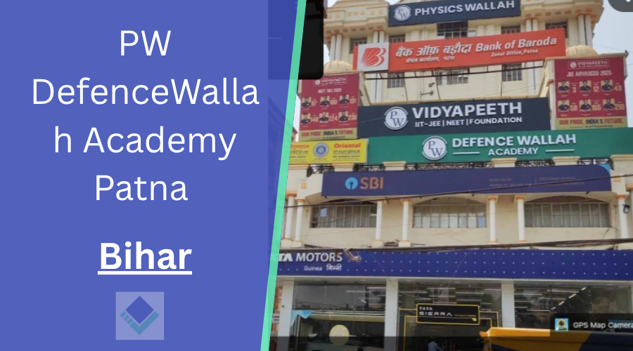 PW DefenceWallah Academy Patna Bihar
