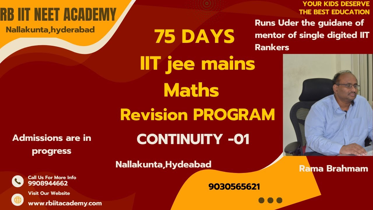 RB IIT NEET Academy Hyderabad Feature Video Thumb