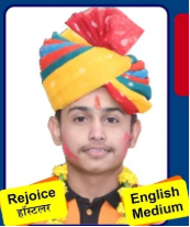 REJOICE CLASSES Jodhpur Topper Student 1 Photo