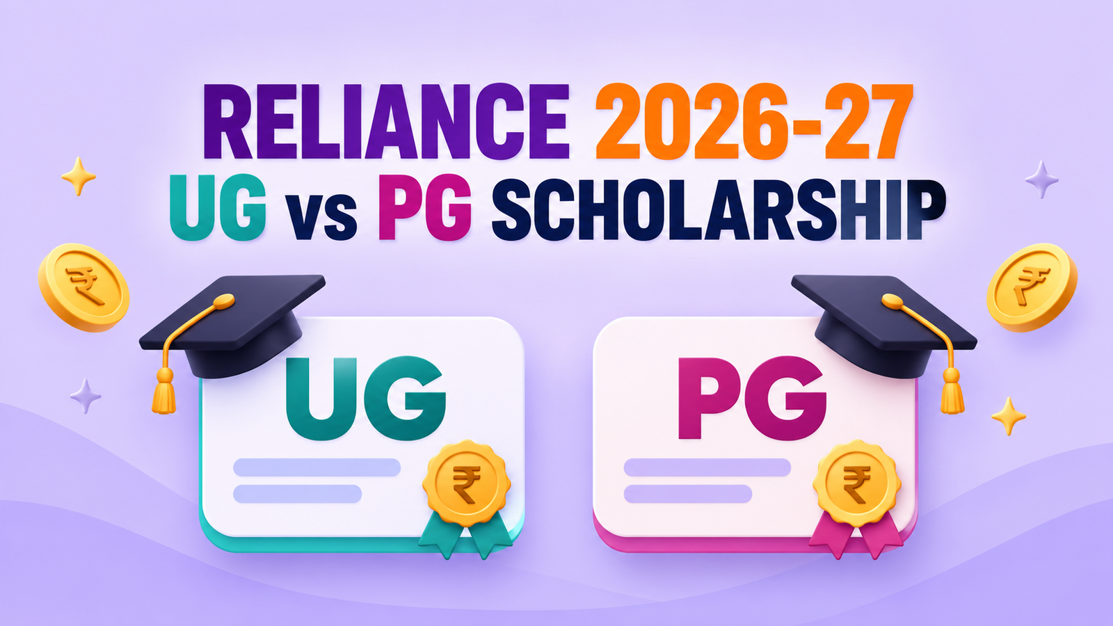 Reliance Foundation Scholarship 2026-27: UG & PG Eligibility, Amount & How to Apply