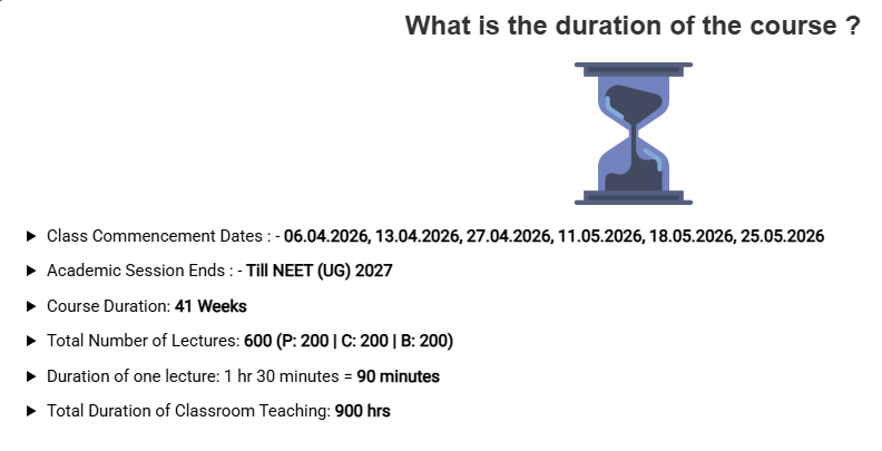 NEET FOUNDTATION  - offered by Resonance Kota 