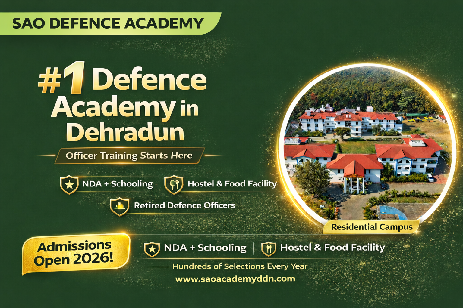 SAO Defence Academy Dehradun Feature Video Thumb