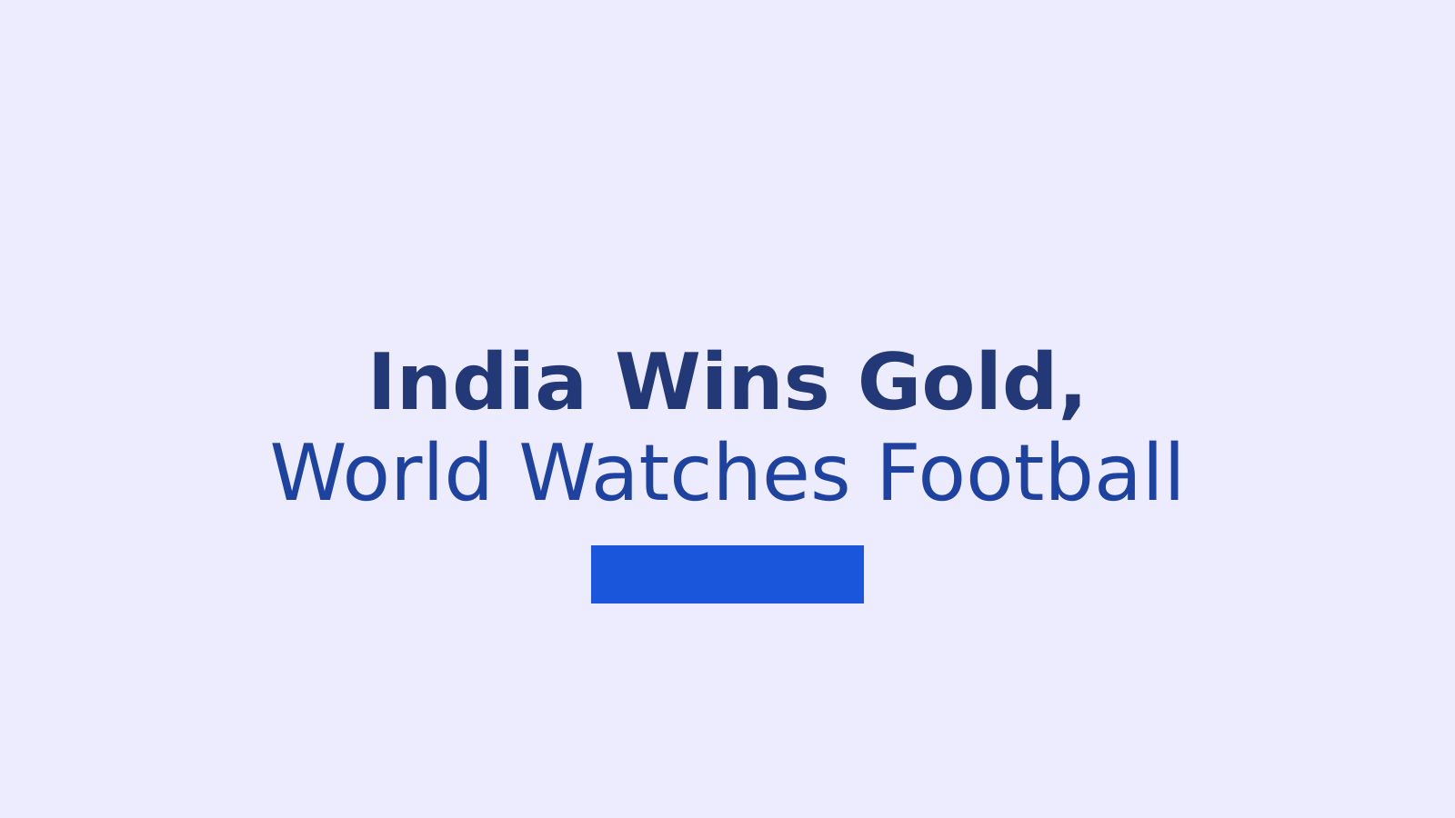 School Assembly News Roundup: India's Chemistry Win And Top Headlines