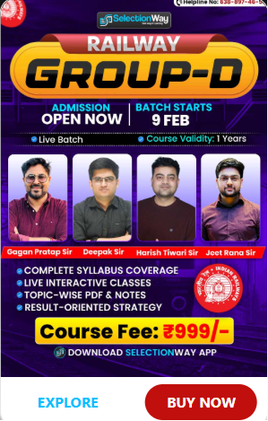RAILWAYS GROUP D - offered by selectionway Online