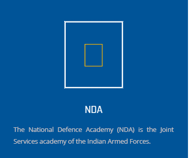 NDA  - offered by Shri SriKrishna Institute Patna