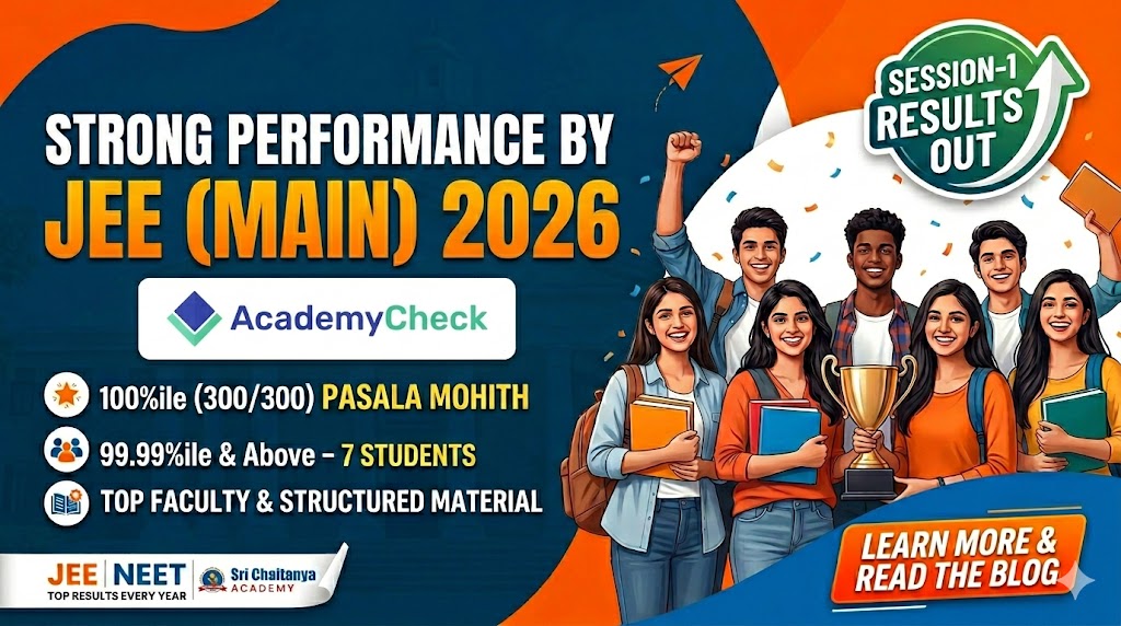 Achieve 300/300 in JEE with Shri Chaitanya: Best JEE coaching in Jaipur