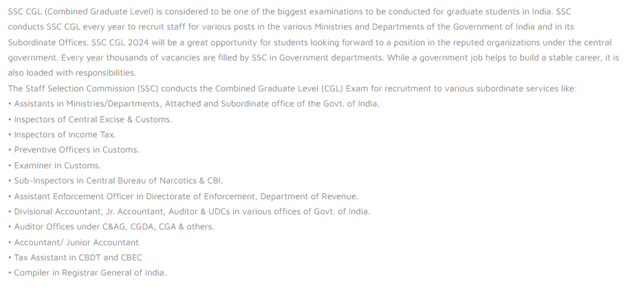 SSC CGL Course - offered by Siegwald Academy – West Bengal 