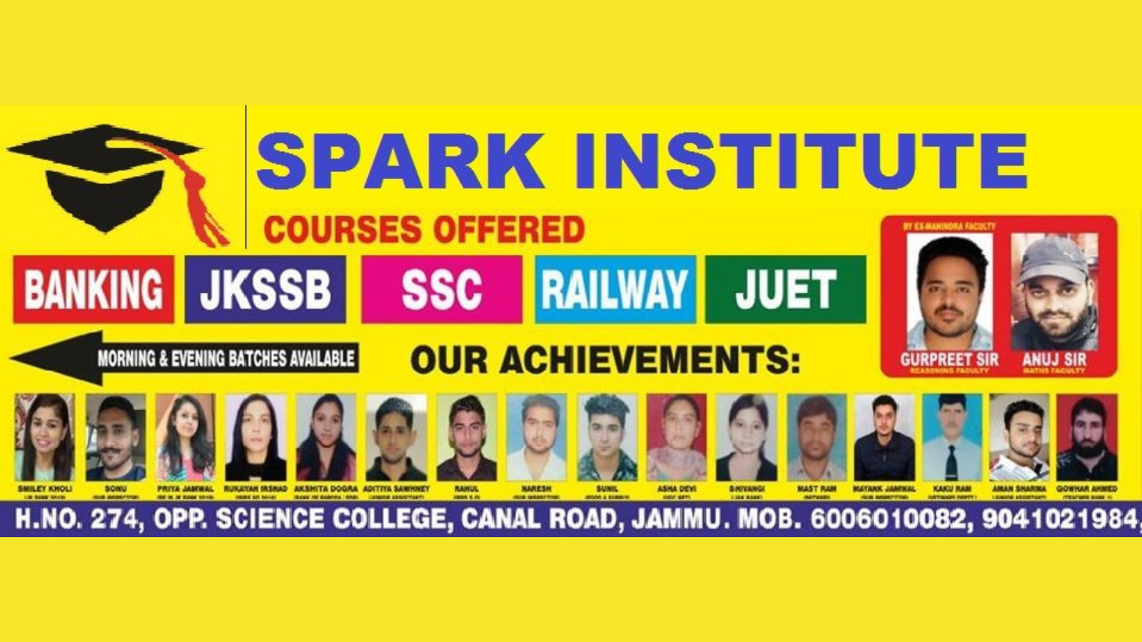 Spark institute Jammu Hero Slider - 1