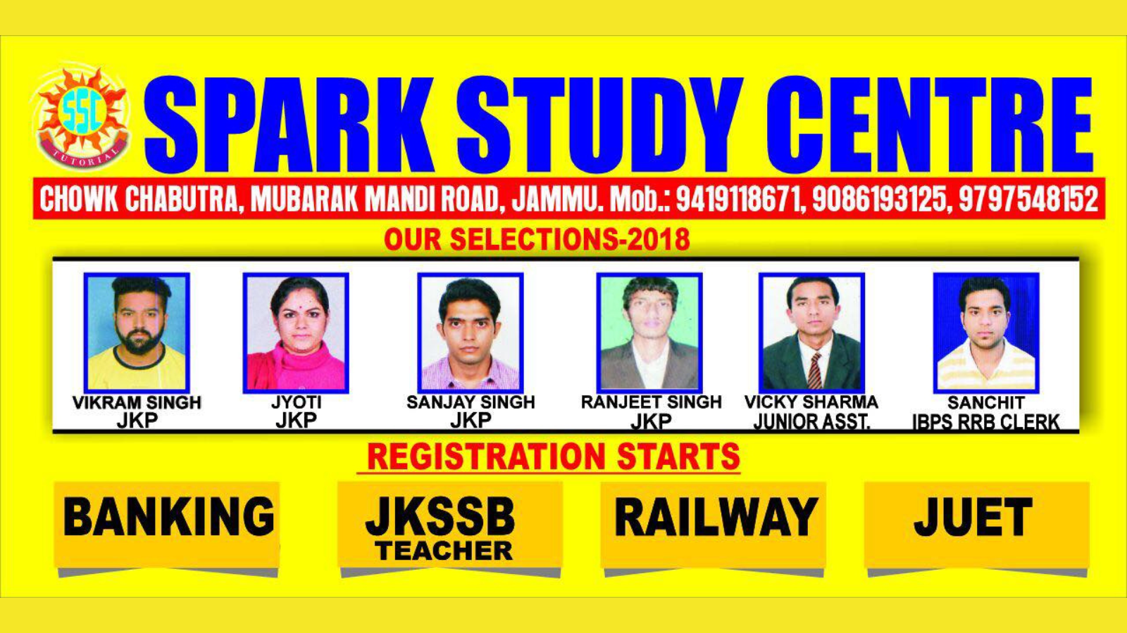 Spark institute Jammu Hero Slider - 2