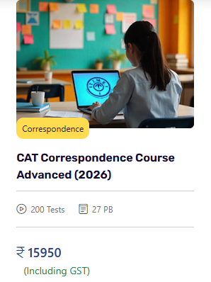 CAT Correspondence Course Advanced (2026) - offered by T.I.M.E Lucknow
