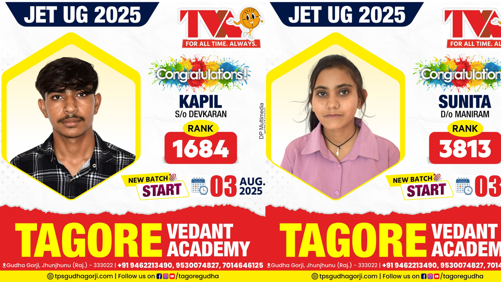 Tagore Public School Gudha Gorji Hero Slider - 1