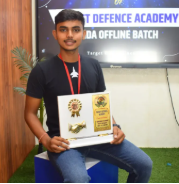 Target Defence Academy Lucknow   Topper Student 1 Photo