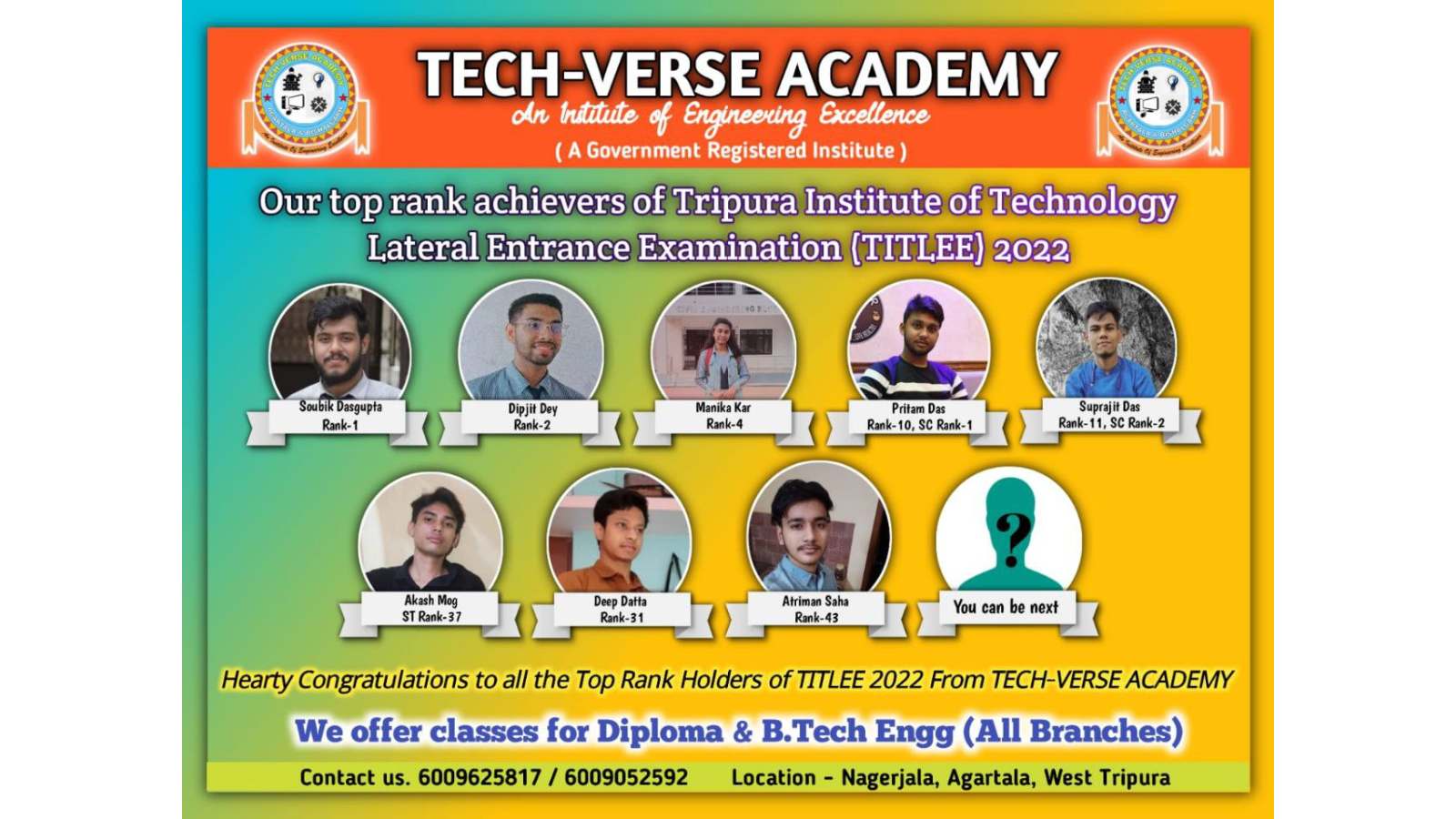 Tech Verse Academy Agartala Hero Slider - 3
