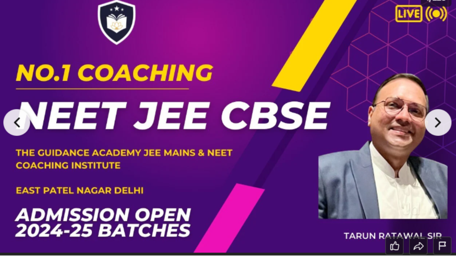 The Guidance Academy Delhi Hero Slider - 3