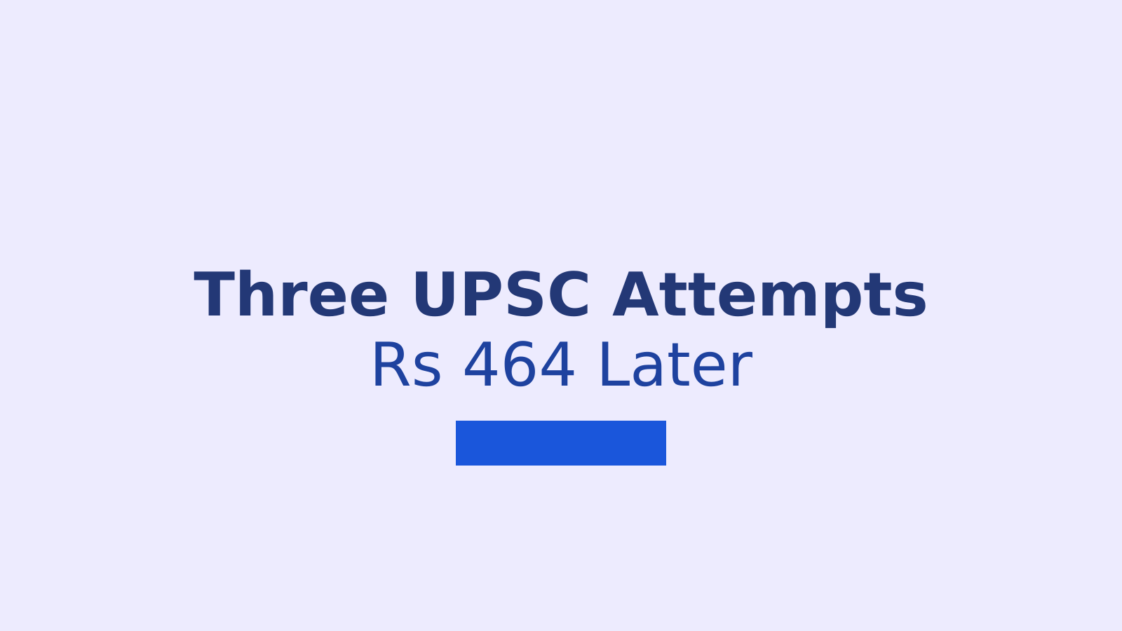 UPSC Aspirant Sells Years of Books for Rs 464 After Three Mains Attempts