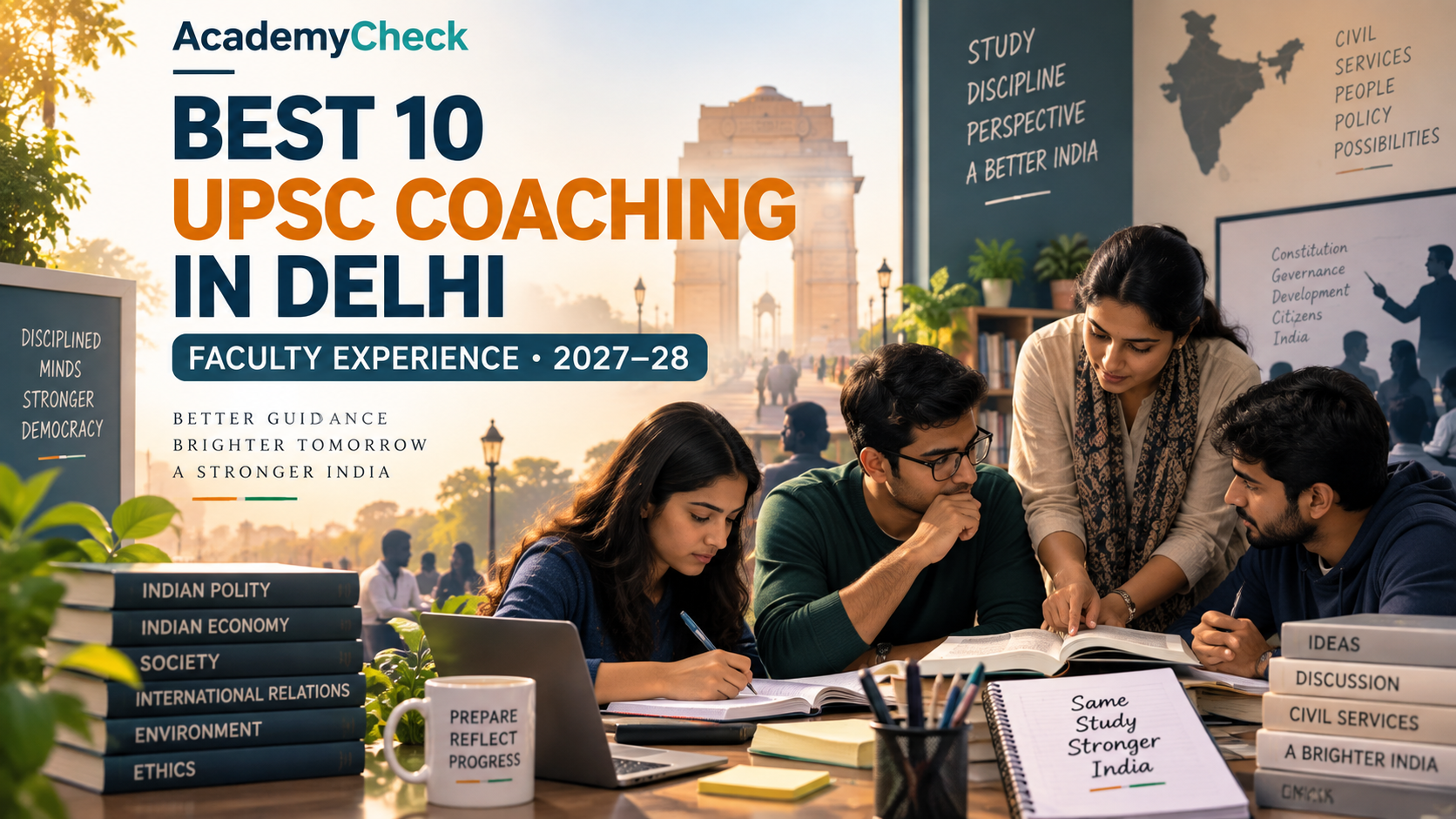 Best 10 UPSC coaching in Delhi: Based on Faculty experience