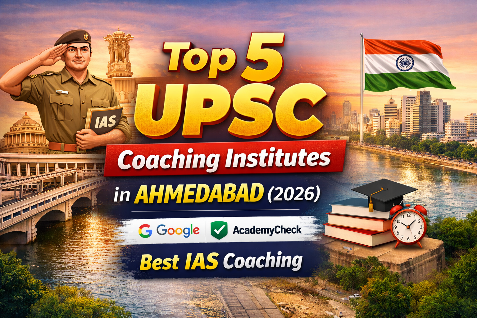 Top 5 UPSC Coaching Institutes in Ahmedabad (2026) – Best IAS Coaching