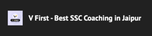 V First Coaching Jaipur Logo
