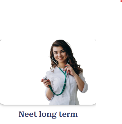 NEET Foundation - offered by Vaidya Medical Academy Bangalore