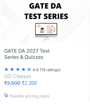 GATE DA 2027 Test Series & Quizzes - offered by VANI INSTITUTE Bengaluru