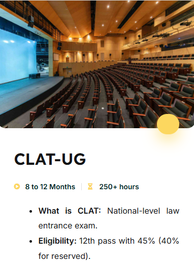 CLAT-UG - offered by VIDHIGYA  Noida