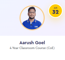 Vidyamandir Classes NSP Delhi  Topper Student 1 Photo